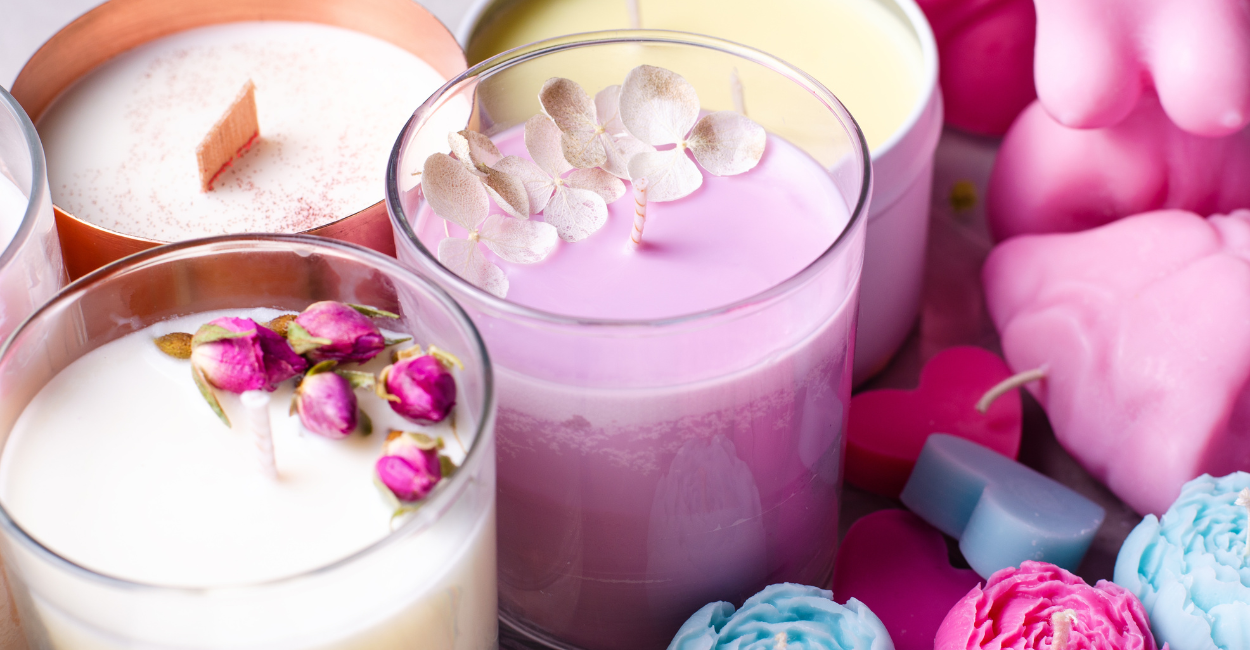 świece sojowe ręcznie robione